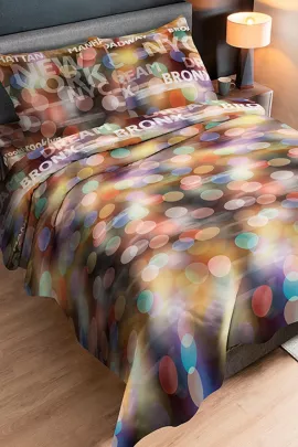 Постельное белье перкаль - Огни города