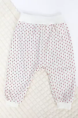 Штанишки детские 201504-2 красный последний размер