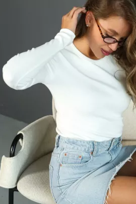 Лонгслив женский лапша 12890