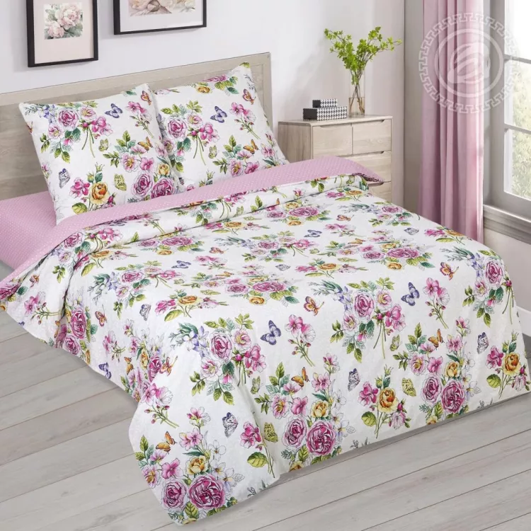 Комплект постельного белья (КПБ) Мгновение поплин 70*70 последний размер