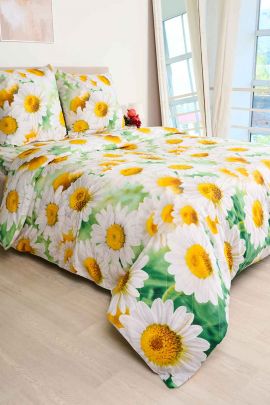 КПБ Перкаль Зима-лето с прост. на резинке - Русское поле