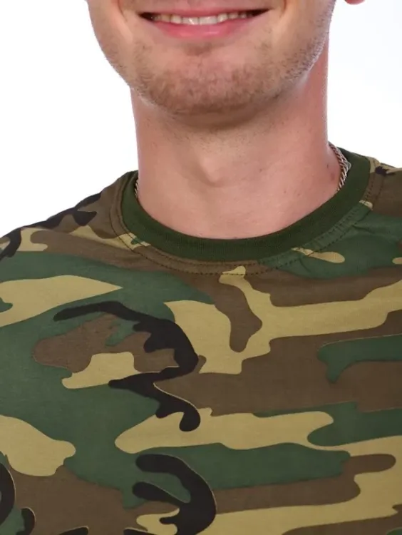 Футболка КМФ зеленый-3