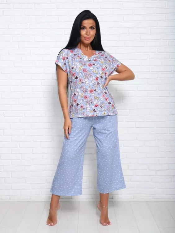 Костюм Сисилия (брюки в горох)