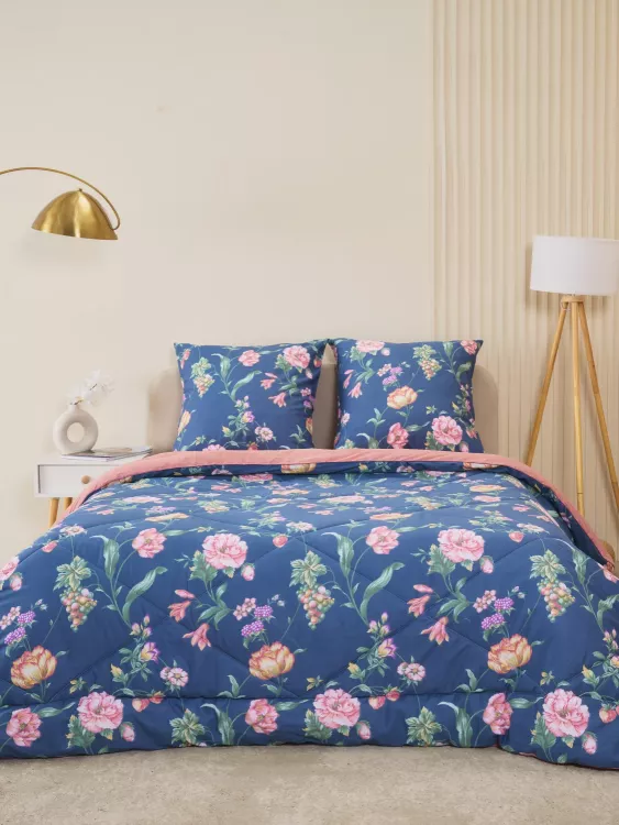 Комплект постельного белья из сатина с одеялом - Милонга