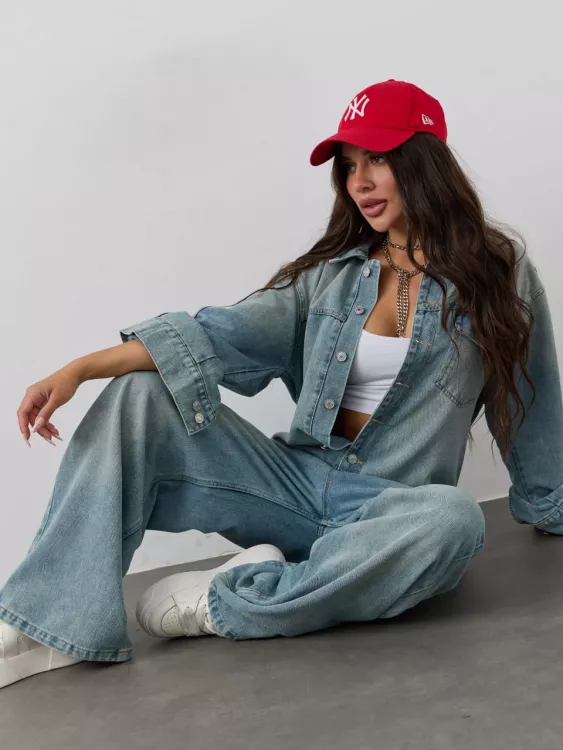 Комбинезон джинсовый брючный ZADUMOV №4