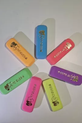 Ластики цветные 3 шт, 60958