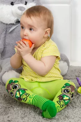 Колготки детские Стеша салатовый последний размер