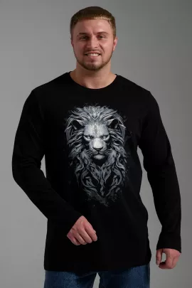 8546 Футболка с длинным рукавом мужская